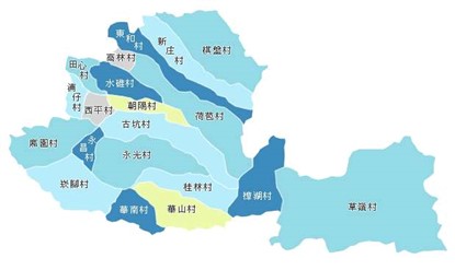 古坑鄉地圖